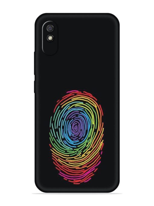 Fingerprint Of Thumb Art Embossed Soft Silicone Case for Xiaomi Redmi 9I