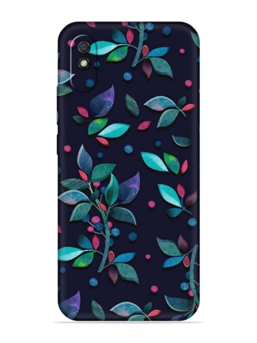 Decorative Watercolor Flower Embossed Soft Silicone Case for Xiaomi Redmi 9I Sport Zapvi