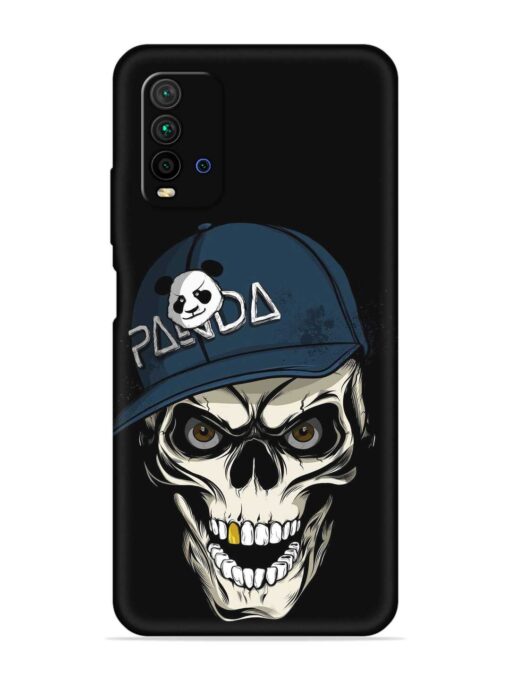 Panda Skull Embossed Soft Silicone Case for Xiaomi Redmi 9 Power