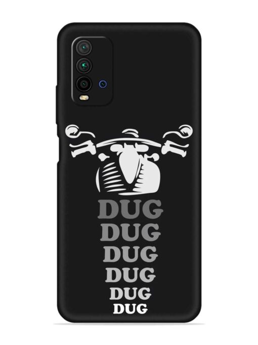 Dug Dug Dug Embossed Soft Silicone Case for Xiaomi Redmi 9 Power Zapvi