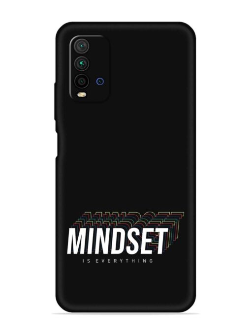 Mindset Everything Slogan Embossed Soft Silicone Case for Xiaomi Redmi 9 Power