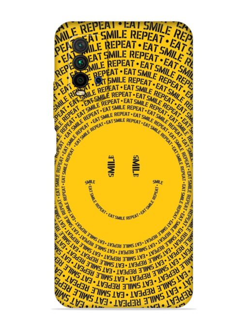 Smiley Embossed Soft Silicone Case for Xiaomi Redmi 9 Power Zapvi