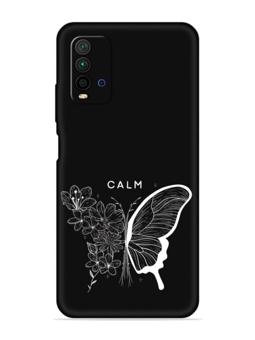 Calm Embossed Soft Silicone Case for Xiaomi Redmi 9 Power