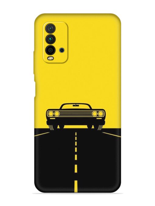 Classic Car Embossed Soft Silicone Case for Xiaomi Redmi 9 Power Zapvi