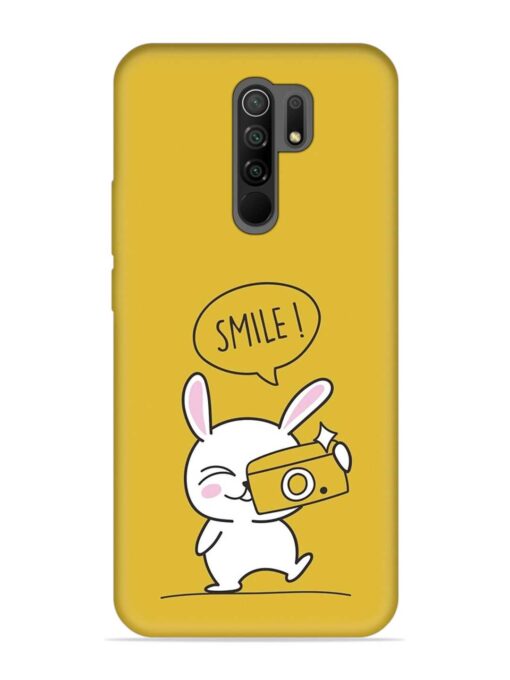 Hey Smile Please Embossed Soft Silicone Case for Xiaomi Redmi 9 Prime