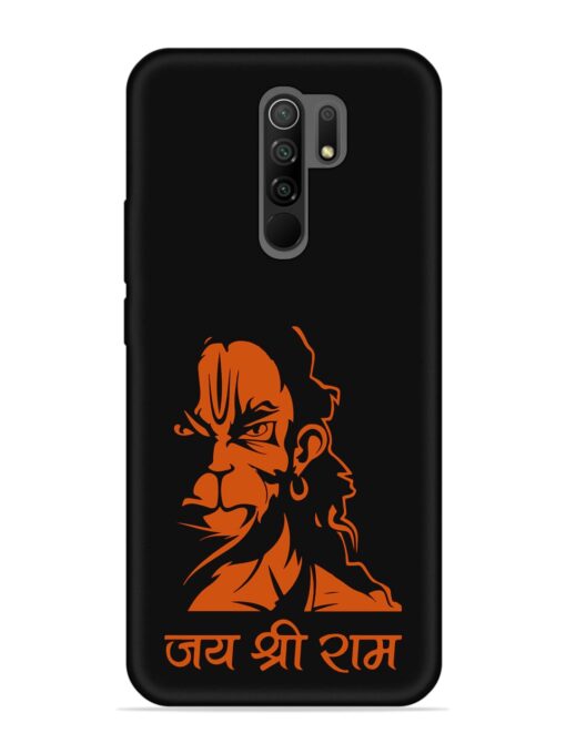 Angry Hanuman Embossed Soft Silicone Case for Xiaomi Redmi 9 Prime Zapvi