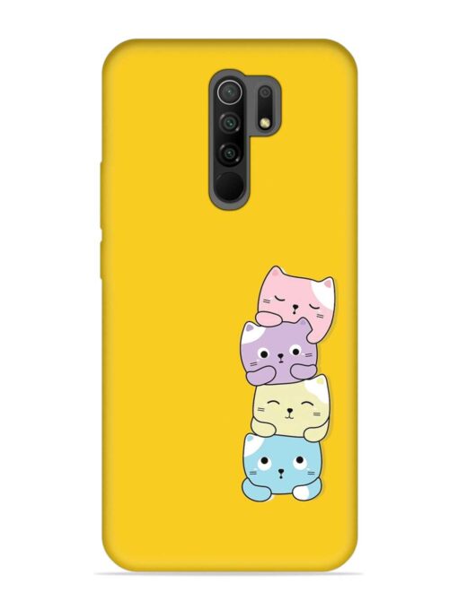 Cartoon Anime Embossed Soft Silicone Case for Xiaomi Redmi 9 Prime Zapvi