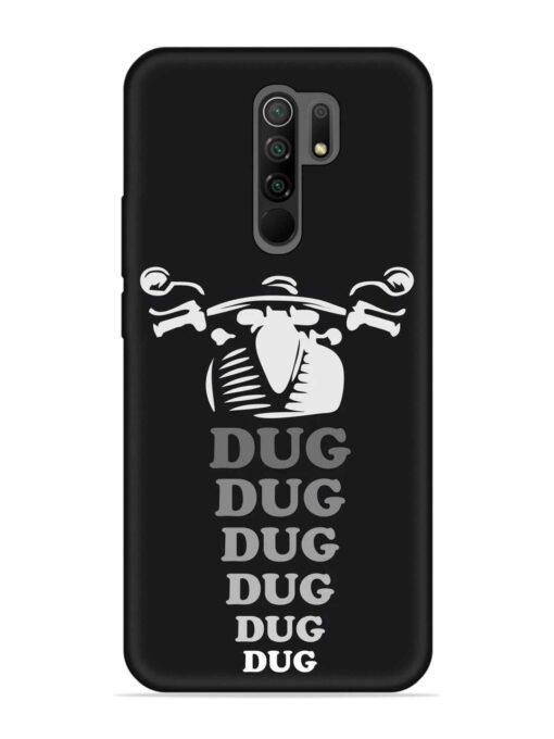 Dug Dug Dug Embossed Soft Silicone Case for Xiaomi Redmi 9 Prime Zapvi