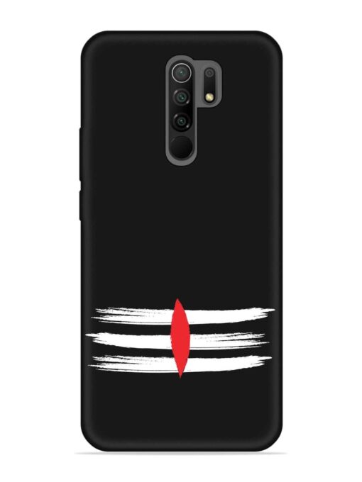 Mahadev Tilak Vector Embossed Soft Silicone Case for Xiaomi Redmi 9 Prime Zapvi