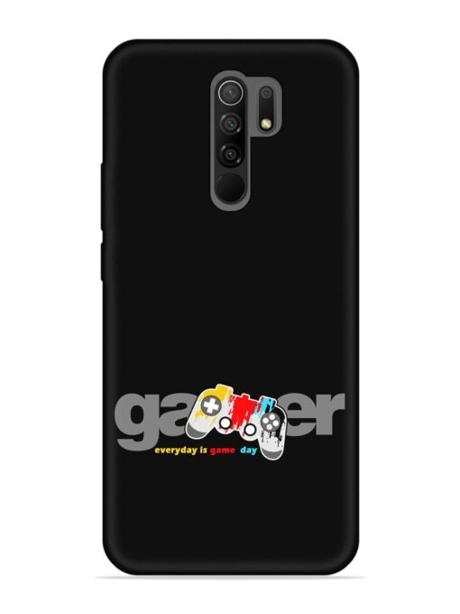 Gamer Everyday Game Embossed Soft Silicone Case for Xiaomi Redmi 9 Prime Zapvi