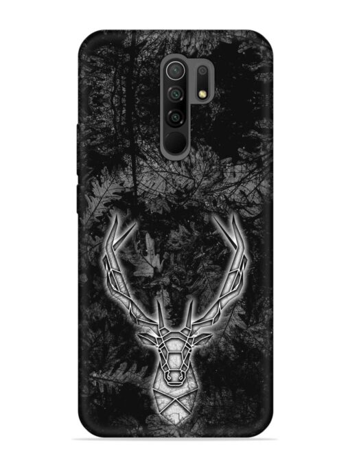 Ancient Deer Embossed Soft Silicone Case for Xiaomi Redmi 9 Prime Zapvi