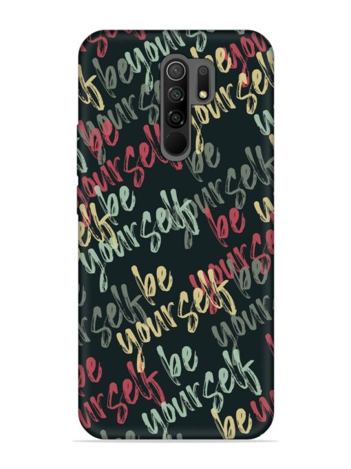 Yourself Seamless Embossed Soft Silicone Case for Xiaomi Redmi 9 Prime