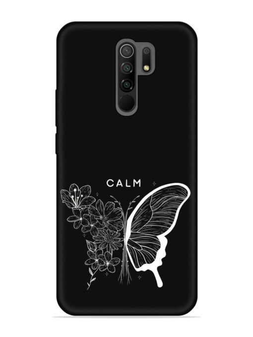 Calm Embossed Soft Silicone Case for Xiaomi Redmi 9 Prime Zapvi