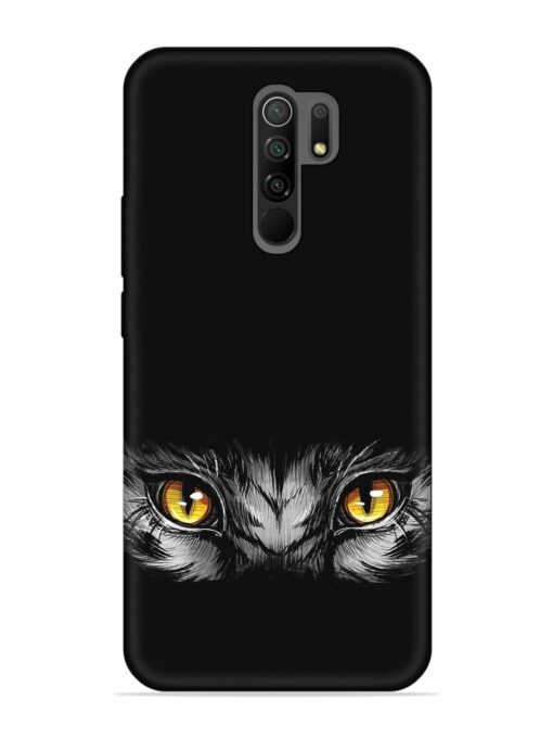 Scary Eye Embossed Soft Silicone Case for Xiaomi Redmi 9 Prime Zapvi