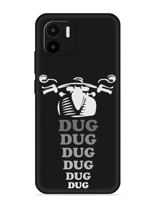 Dug Dug Dug Embossed Soft Silicone Case for Xiaomi Redmi A1 (2022) Zapvi