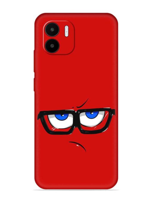 Rad Angry Face Embossed Soft Silicone Case for Xiaomi Redmi A1 (2022) Zapvi