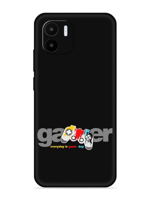 Gamer Everyday Game Embossed Soft Silicone Case for Xiaomi Redmi A1 (2022)