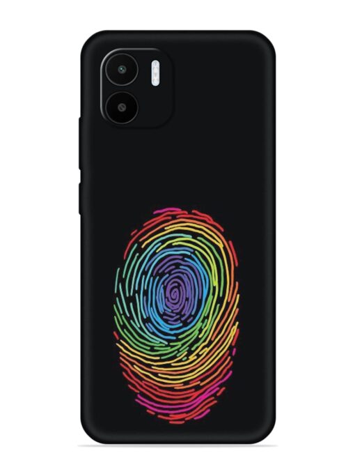 Fingerprint Of Thumb Art Embossed Soft Silicone Case for Xiaomi Redmi A1 (2022)