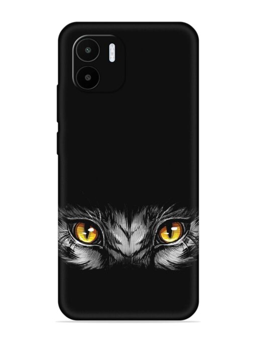 Scary Eye Embossed Soft Silicone Case for Xiaomi Redmi A1 (2022)