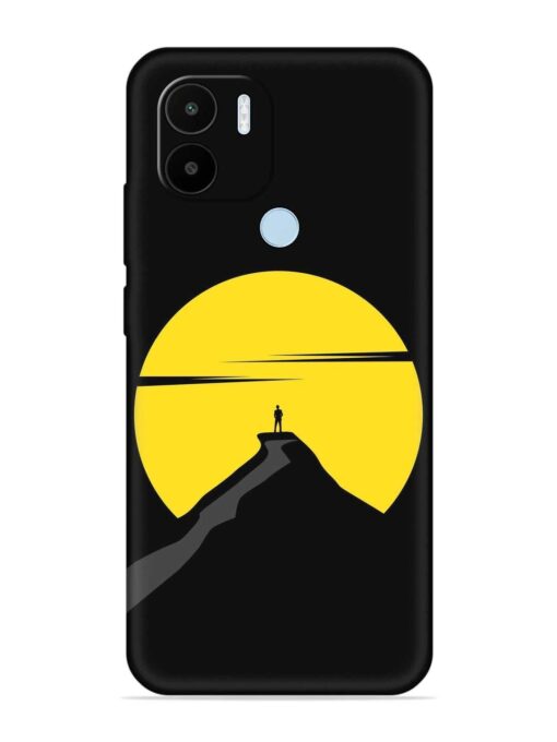 Black Ultra Vector Embossed Soft Silicone Case for Xiaomi Redmi A1 Plus Zapvi