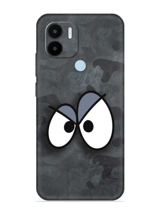 Big Eyes Night Mode Embossed Soft Silicone Case for Xiaomi Redmi A1 Plus Zapvi