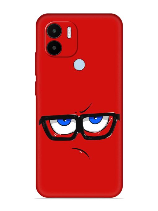 Rad Angry Face Embossed Soft Silicone Case for Xiaomi Redmi A1 Plus Zapvi