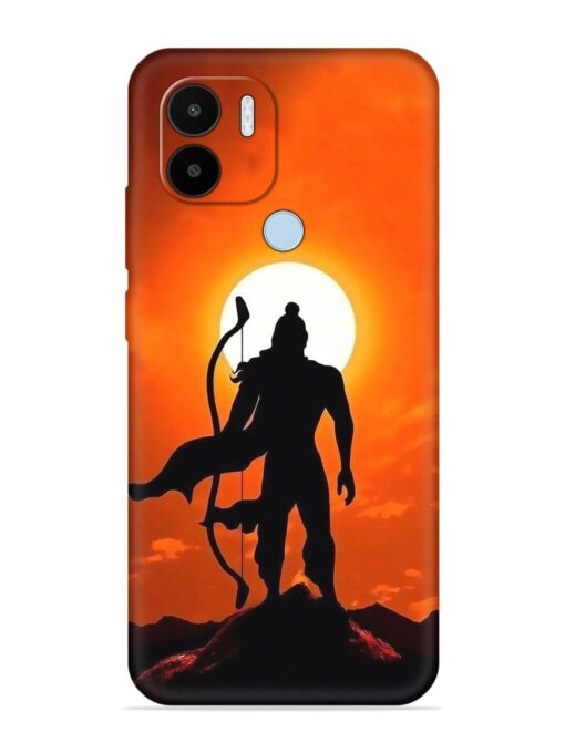 Shree Ram Embossed Soft Silicone Case for Xiaomi Redmi A1 Plus