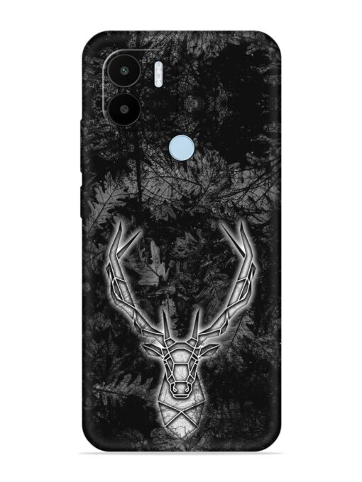 Ancient Deer Embossed Soft Silicone Case for Xiaomi Redmi A1 Plus