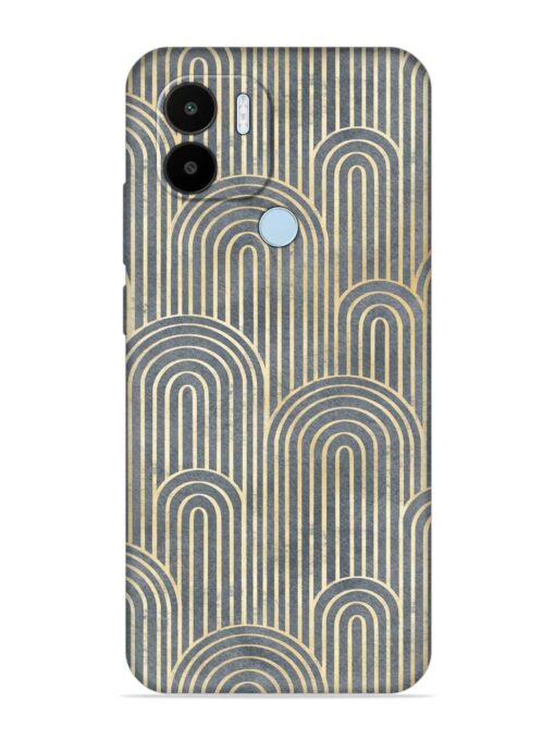 Art Deco Style Embossed Soft Silicone Case for Xiaomi Redmi A1 Plus Zapvi