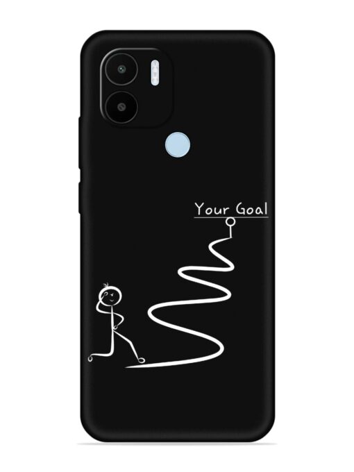 Your Goal Embossed Soft Silicone Case for Xiaomi Redmi A1 Plus