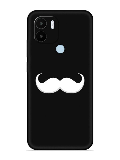 Mustache Vector Embossed Soft Silicone Case for Xiaomi Redmi A1 Plus Zapvi