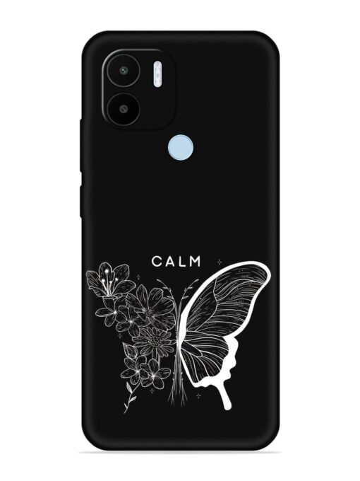 Calm Embossed Soft Silicone Case for Xiaomi Redmi A1 Plus