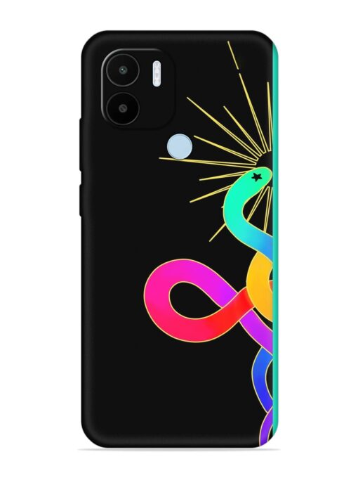 Art Geometric Abstraction Embossed Soft Silicone Case for Xiaomi Redmi A1 Plus