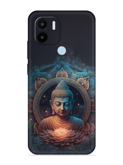 Gautam Buddha Embossed Soft Silicone Case for Xiaomi Redmi A1 Plus