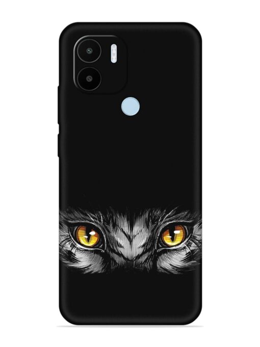 Scary Eye Embossed Soft Silicone Case for Xiaomi Redmi A1 Plus Zapvi