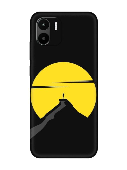 Black Ultra Vector Embossed Soft Silicone Case for Xiaomi Redmi A2