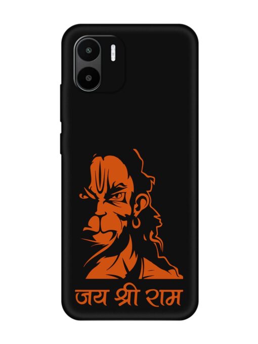 Angry Hanuman Embossed Soft Silicone Case for Xiaomi Redmi A2 Zapvi