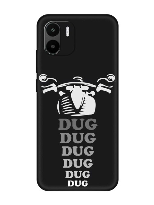 Dug Dug Dug Embossed Soft Silicone Case for Xiaomi Redmi A2 Zapvi