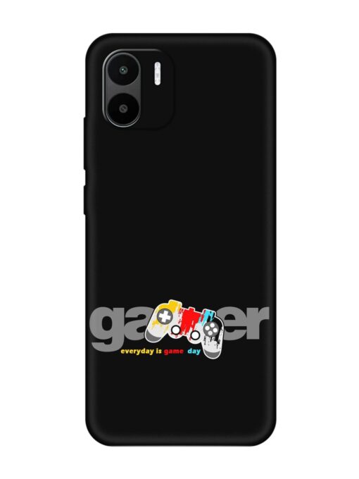 Gamer Everyday Game Embossed Soft Silicone Case for Xiaomi Redmi A2 Zapvi