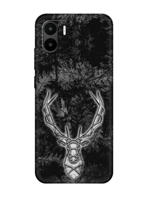 Ancient Deer Embossed Soft Silicone Case for Xiaomi Redmi A2 Zapvi