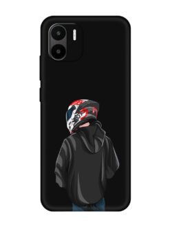 Motorcycle Rider Embossed Soft Silicone Case for Xiaomi Redmi A2