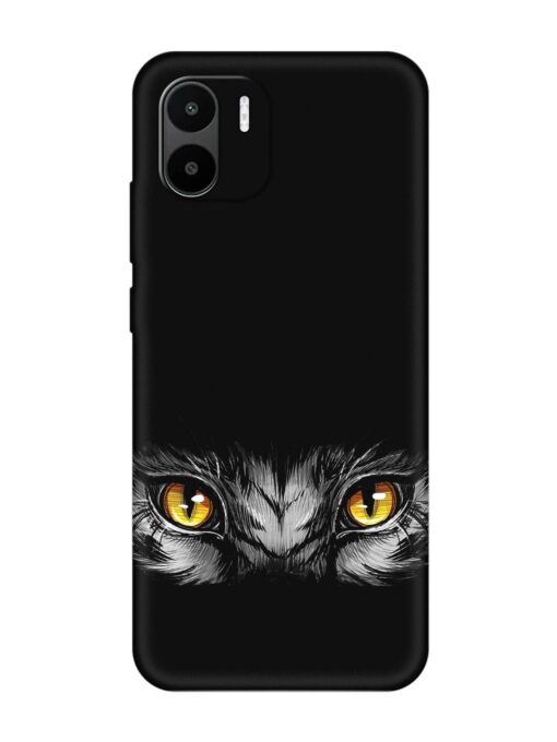 Scary Eye Embossed Soft Silicone Case for Xiaomi Redmi A2 Zapvi