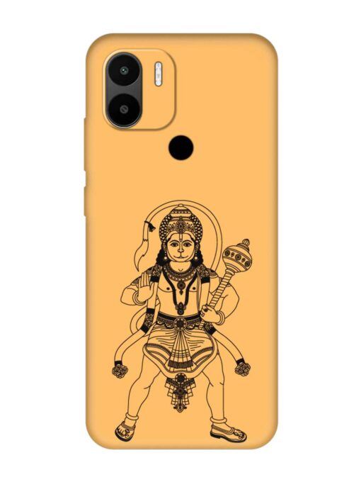 Indian God Hanuman Embossed Soft Silicone Case for Xiaomi Redmi A2 Plus