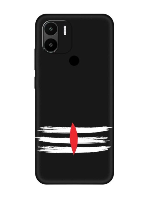 Mahadev Tilak Vector Embossed Soft Silicone Case for Xiaomi Redmi A2 Plus