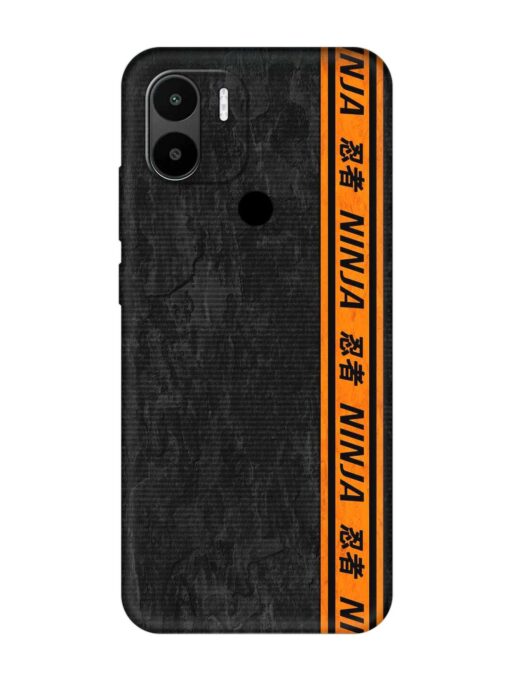 Ninja Srtips Embossed Soft Silicone Case for Xiaomi Redmi A2 Plus Zapvi