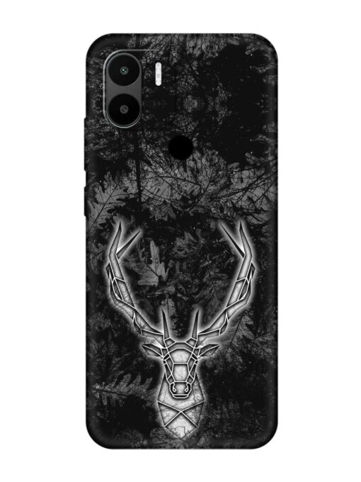 Ancient Deer Embossed Soft Silicone Case for Xiaomi Redmi A2 Plus