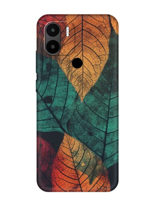 Leaves Artwork Embossed Soft Silicone Case for Xiaomi Redmi A2 Plus Zapvi