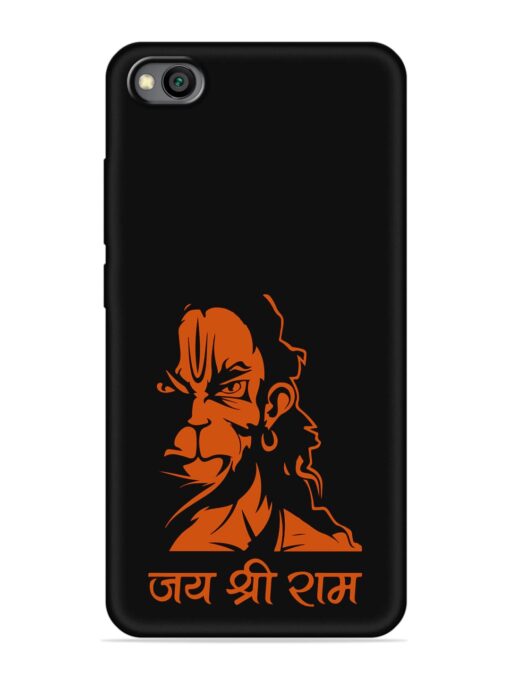 Angry Hanuman Embossed Soft Silicone Case for Xiaomi Redmi Go Zapvi