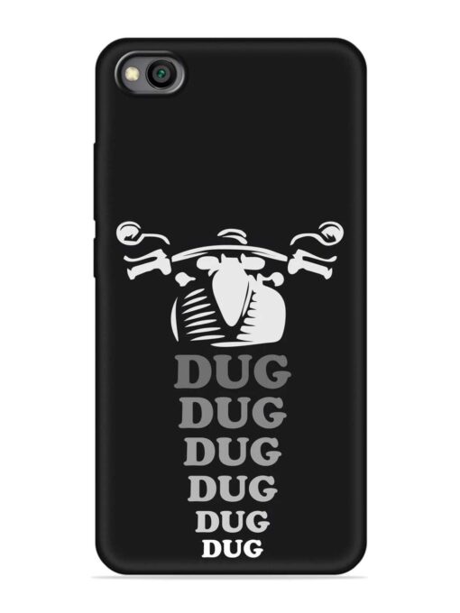 Dug Dug Dug Embossed Soft Silicone Case for Xiaomi Redmi Go Zapvi