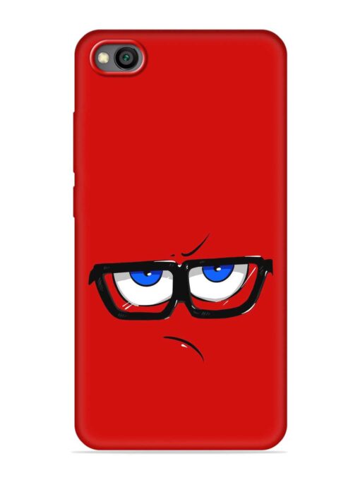 Rad Angry Face Embossed Soft Silicone Case for Xiaomi Redmi Go Zapvi